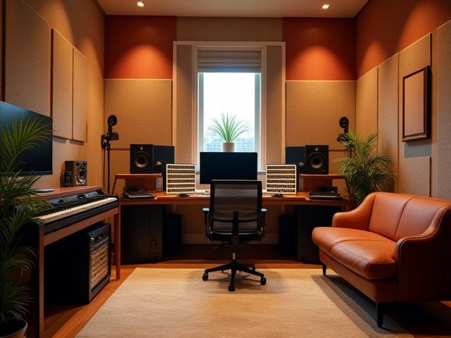 Sarimanok Sound modern recording studio with sleek equipment